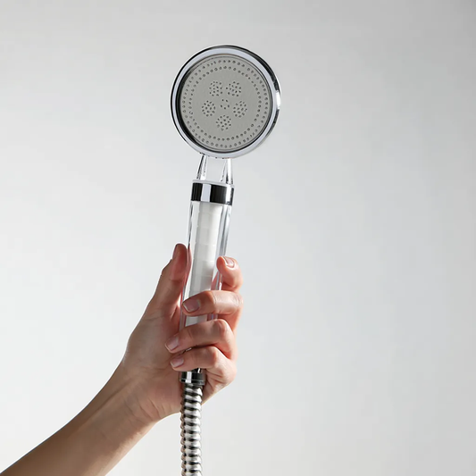 Pommeau de douche filtrant + vitamine C